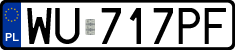 License plates of Poland, Regular car plates