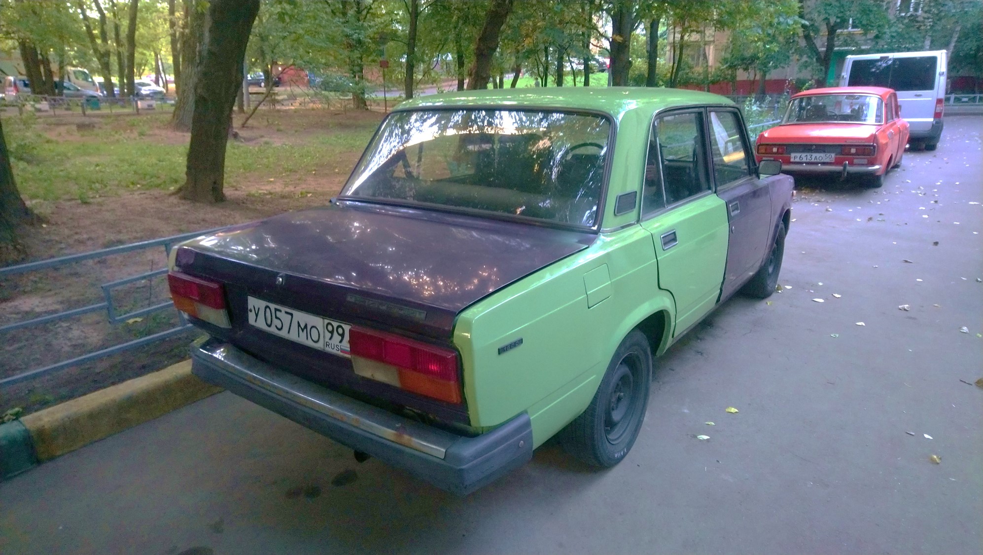 у 057 мо 99, Lada (VAZ) 2107 Жигули (Nova / Riva / Signet / 1500), 1982–2014