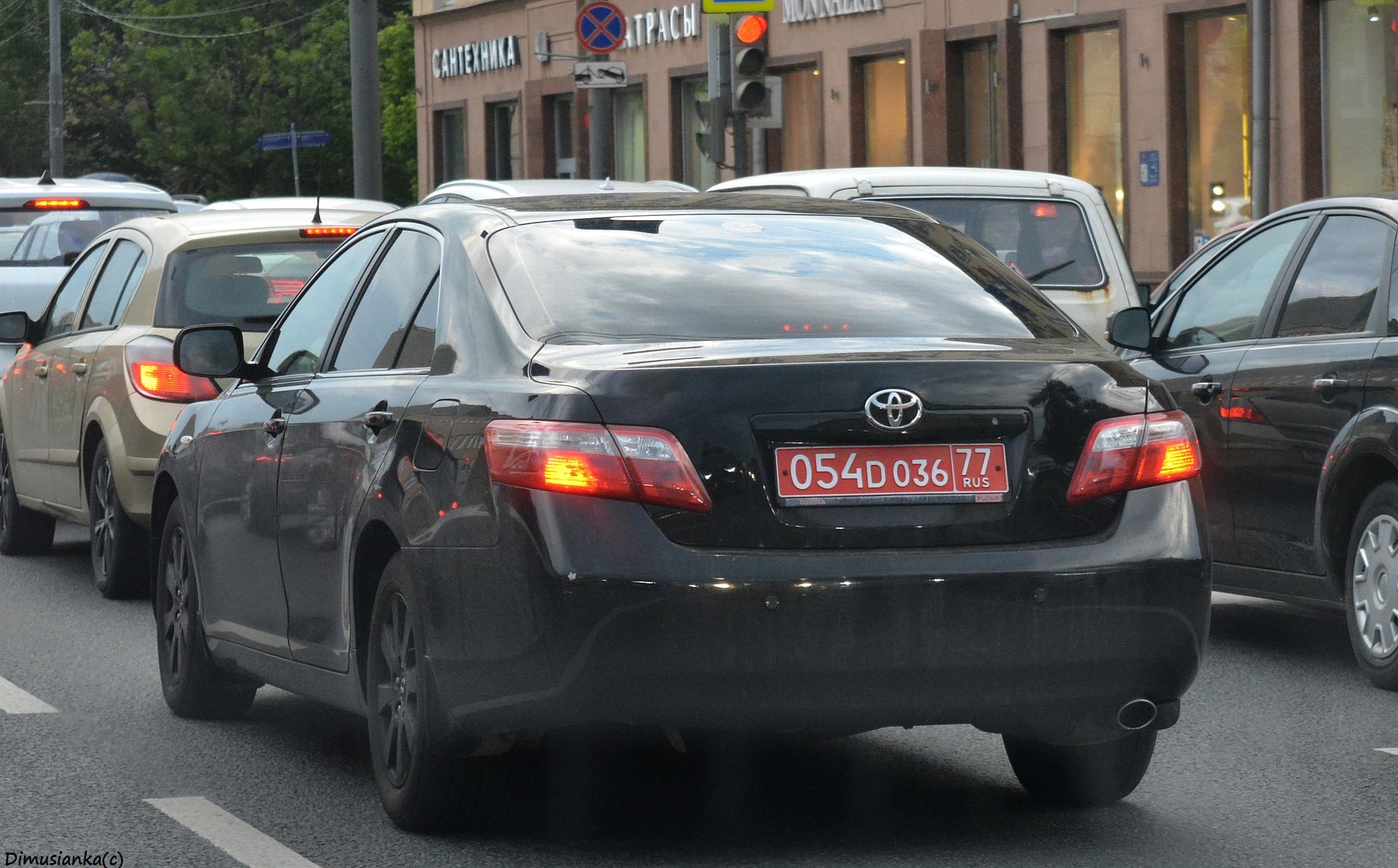 054 D 036 77, Toyota Camry 6th gen (XV40; Global-market), 2006–2011