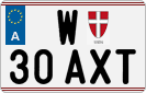 License plate of Austria, Regular plates