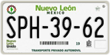 Nuevo León, Cars (AAA-00-00)