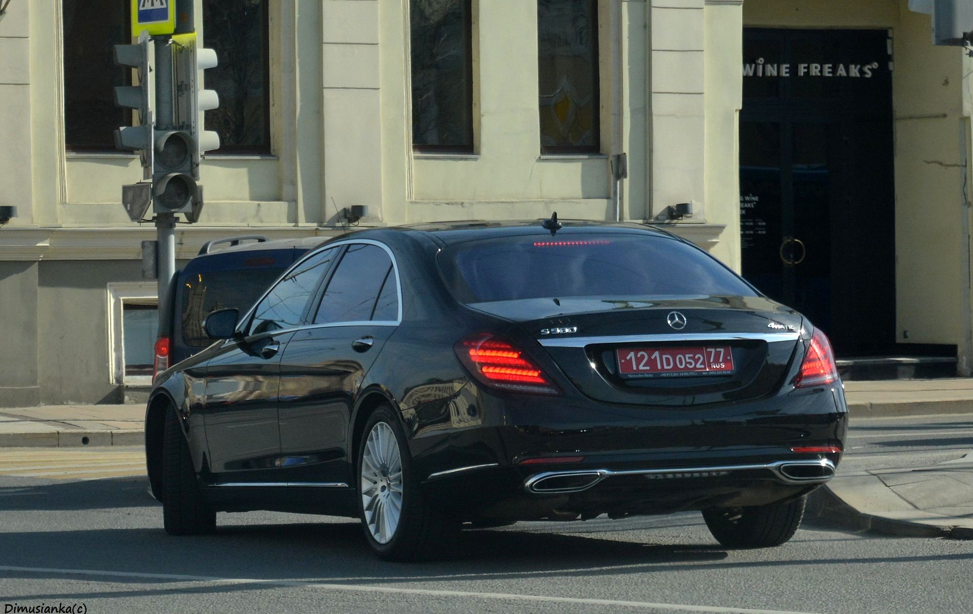 121 D 052 77, Mercedes-Benz S-Klasse 8th gen Sedan (W222/V222), 2013–2020