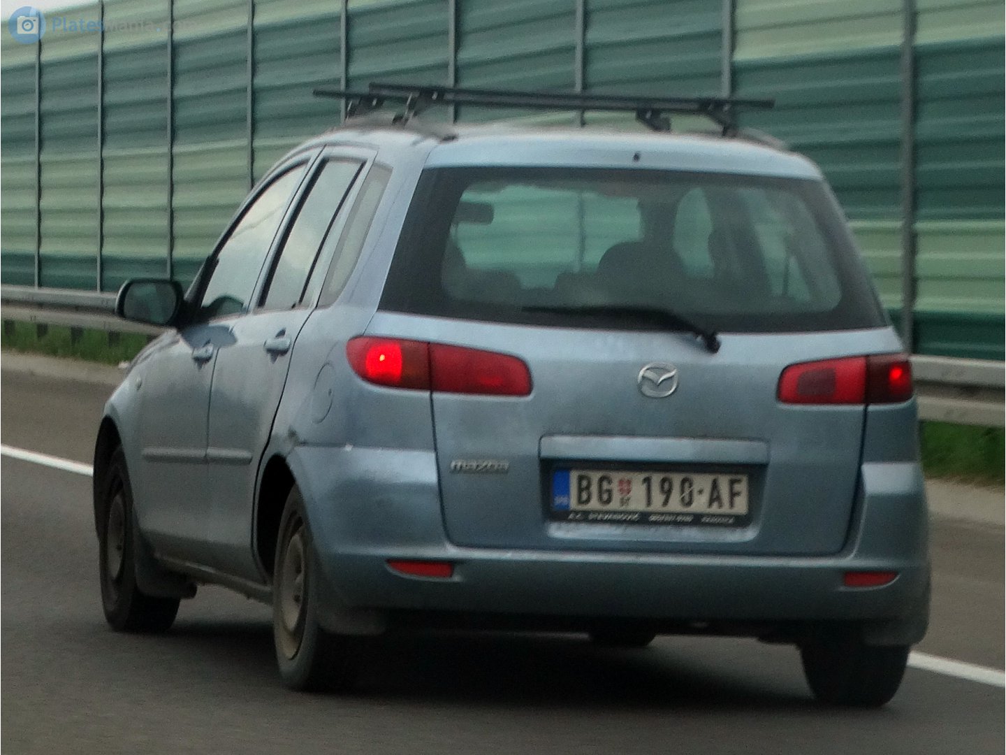 BG 190-AF, Mazda 2 1st gen (DY), 2002­–2007