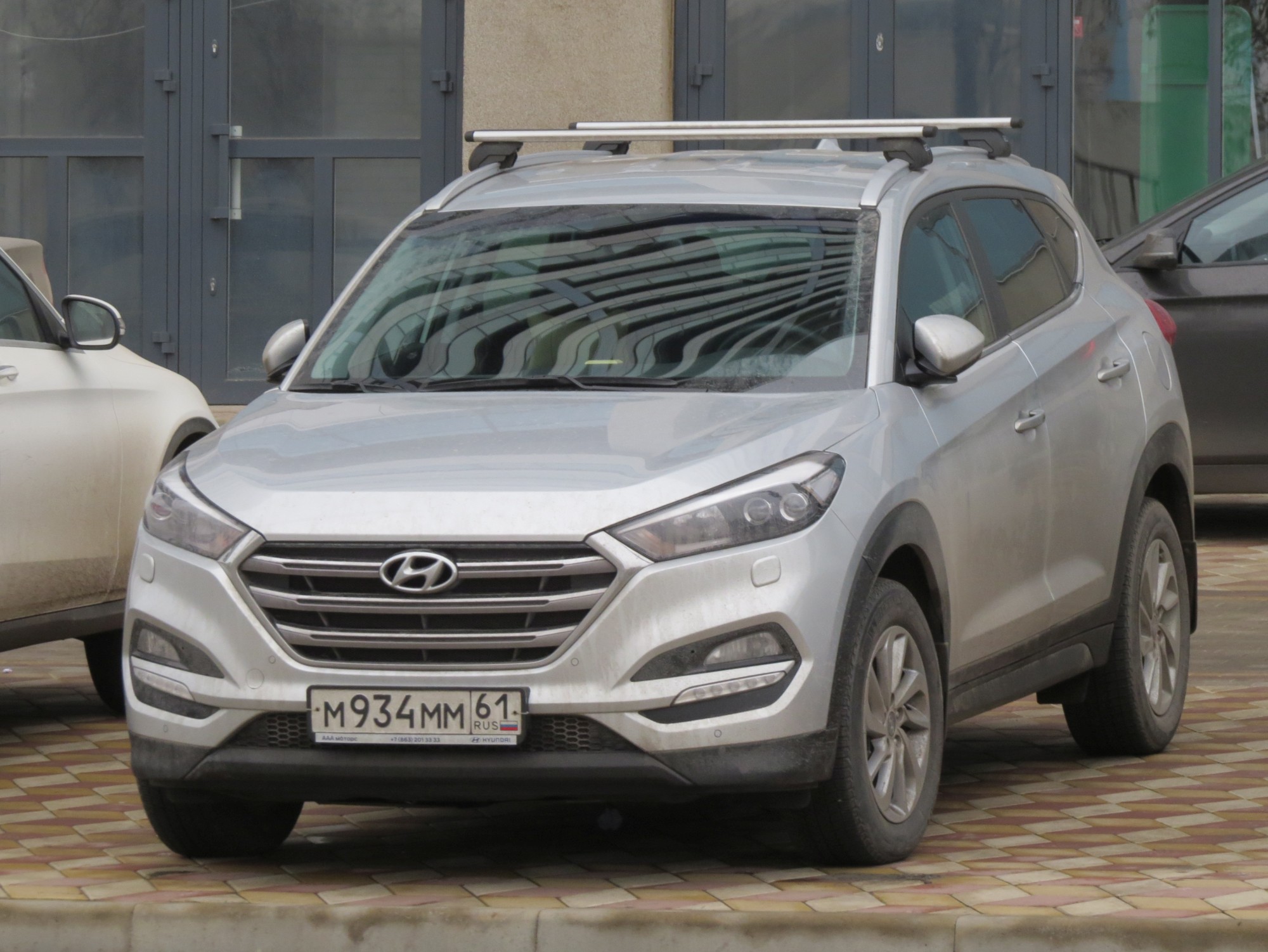 м 934 мм 61, Hyundai Tucson 3rd gen (TL), 2015–2018 (–2023 for LATAM-market)