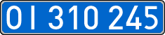 License plates of Spain, Diplomatic