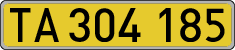 License plates of Spain, Diplomatic