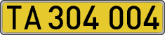 License plates of Spain, Diplomatic