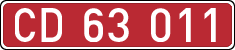 License plates of Spain, Diplomatic