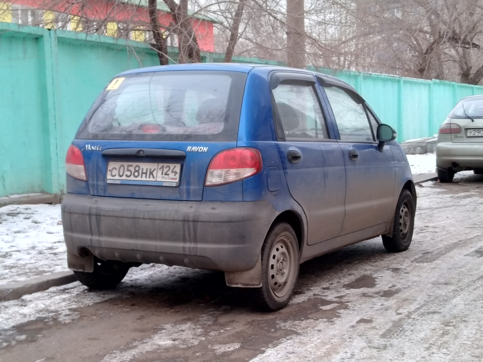 с 058 нк 124, Ravon Matiz 1st gen (M150), facelift, 2015­–2016