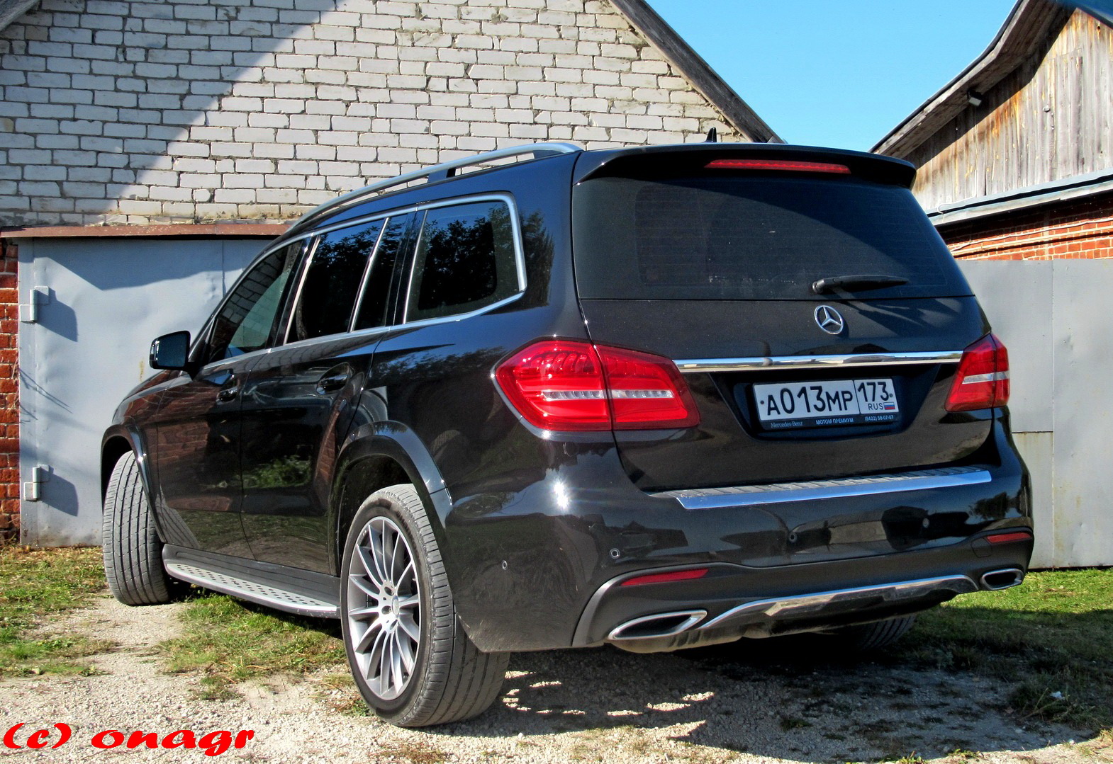 а 013 мр 173, Mercedes-Benz GLS-Klasse 1st gen (X166), 2016–2019