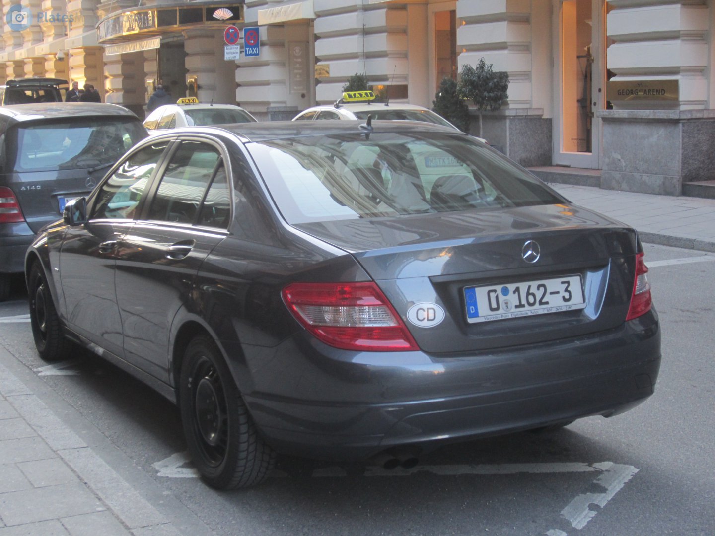 0 162-3, Mercedes-Benz C-Klasse 3rd gen Sedan (W204), 2007–2015