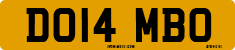 License plate of the United Kingdom, 2001 year system