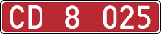 License plates of Spain, Diplomatic