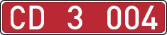License plates of Spain, Diplomatic
