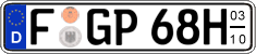 German license plate, Seasonal plates (Oldtimers)