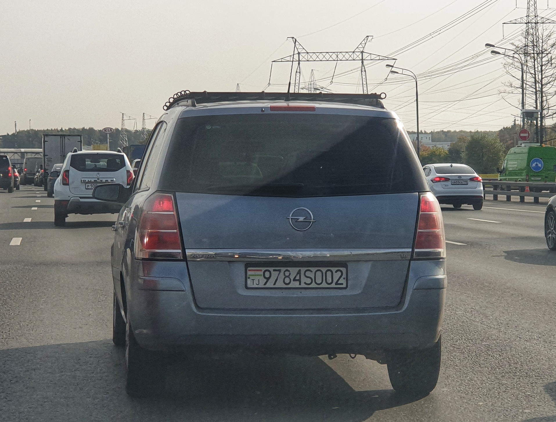 9784SO02, Opel Zafira 2nd gen (Family) (B; A05), 2005–2014