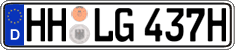 German license plate, Plates for oldtimers (type 