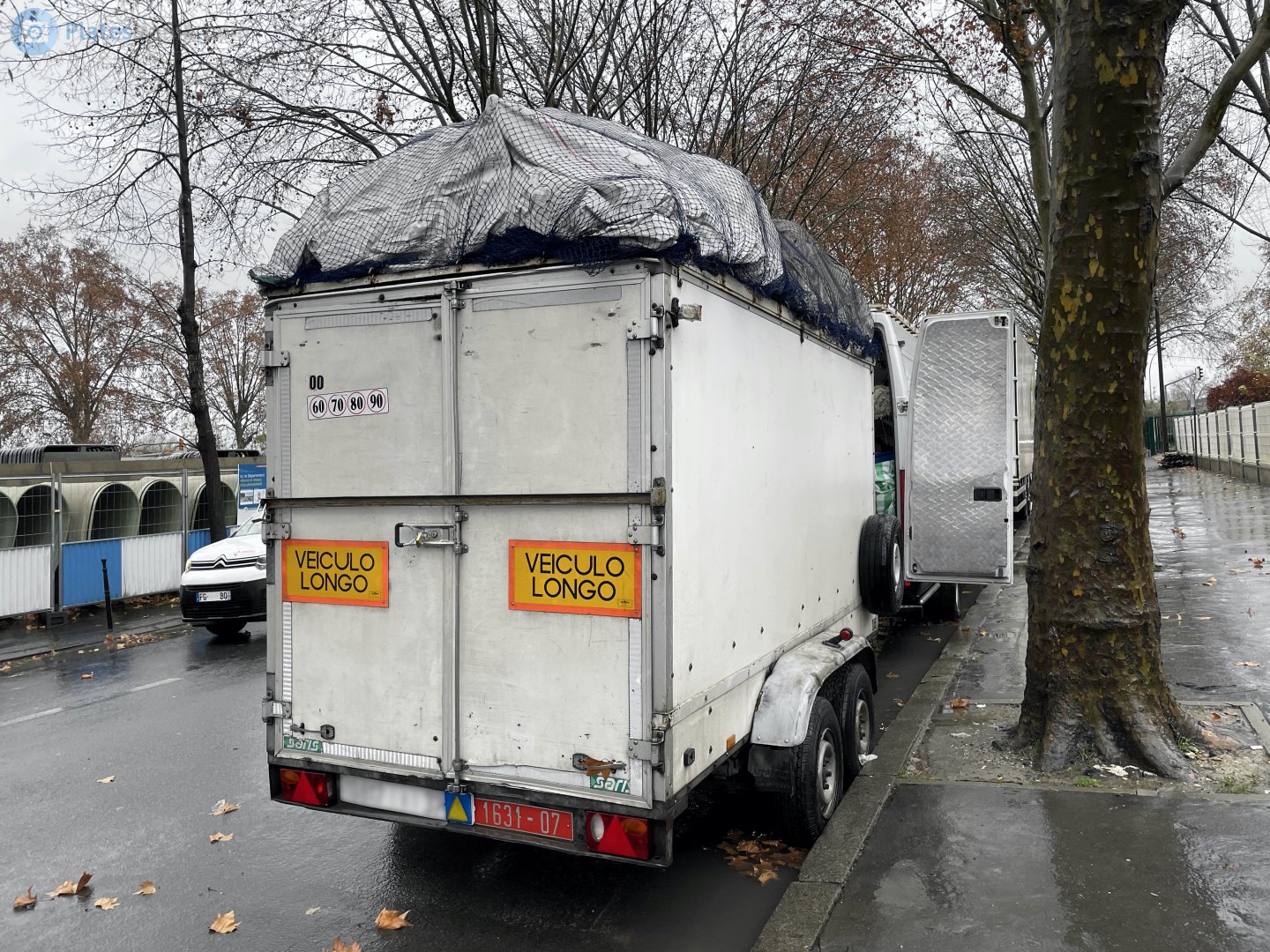 1631-07, Saris Box Trailer 