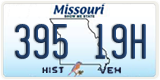 Missouri, Historic Vehicle (123 45H)