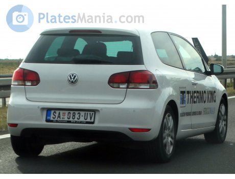 ŠA 083-UV, Volkswagen Golf