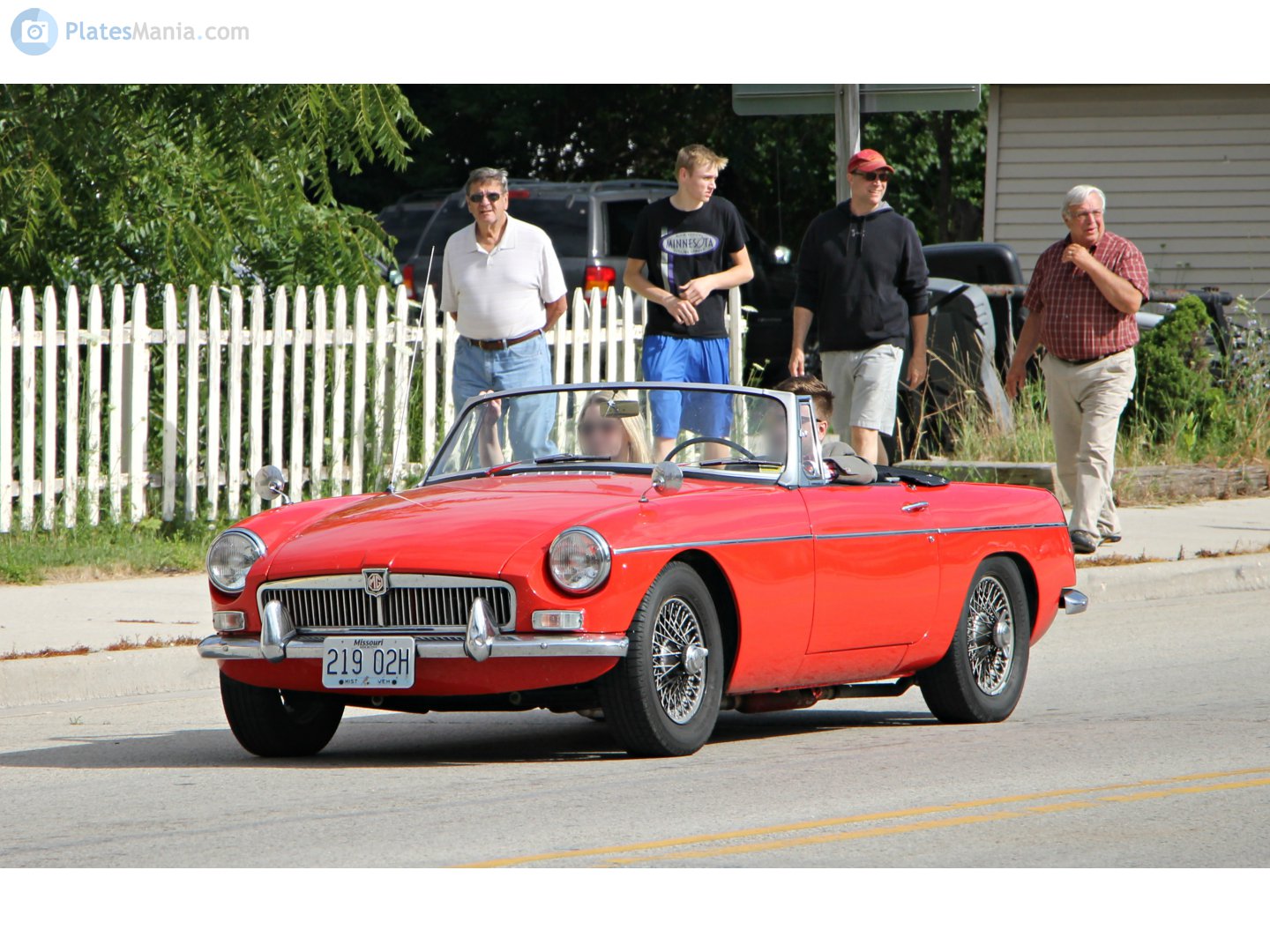 219 02H, MG B 1st gen Roadster, 1962–1980