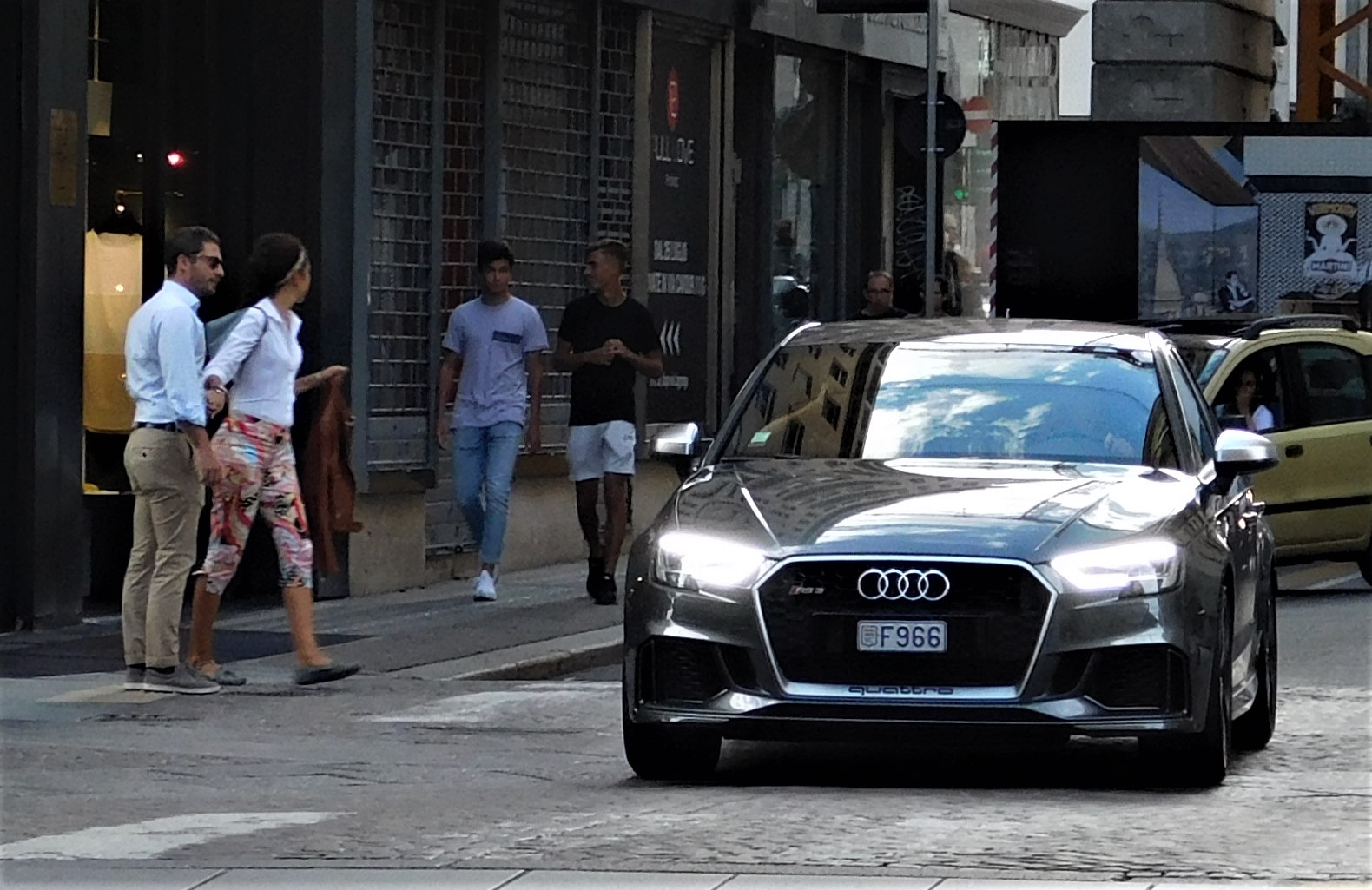 F966, Audi RS3 3rd gen Sportback (8VA/8VF), facelift, 2016–2021