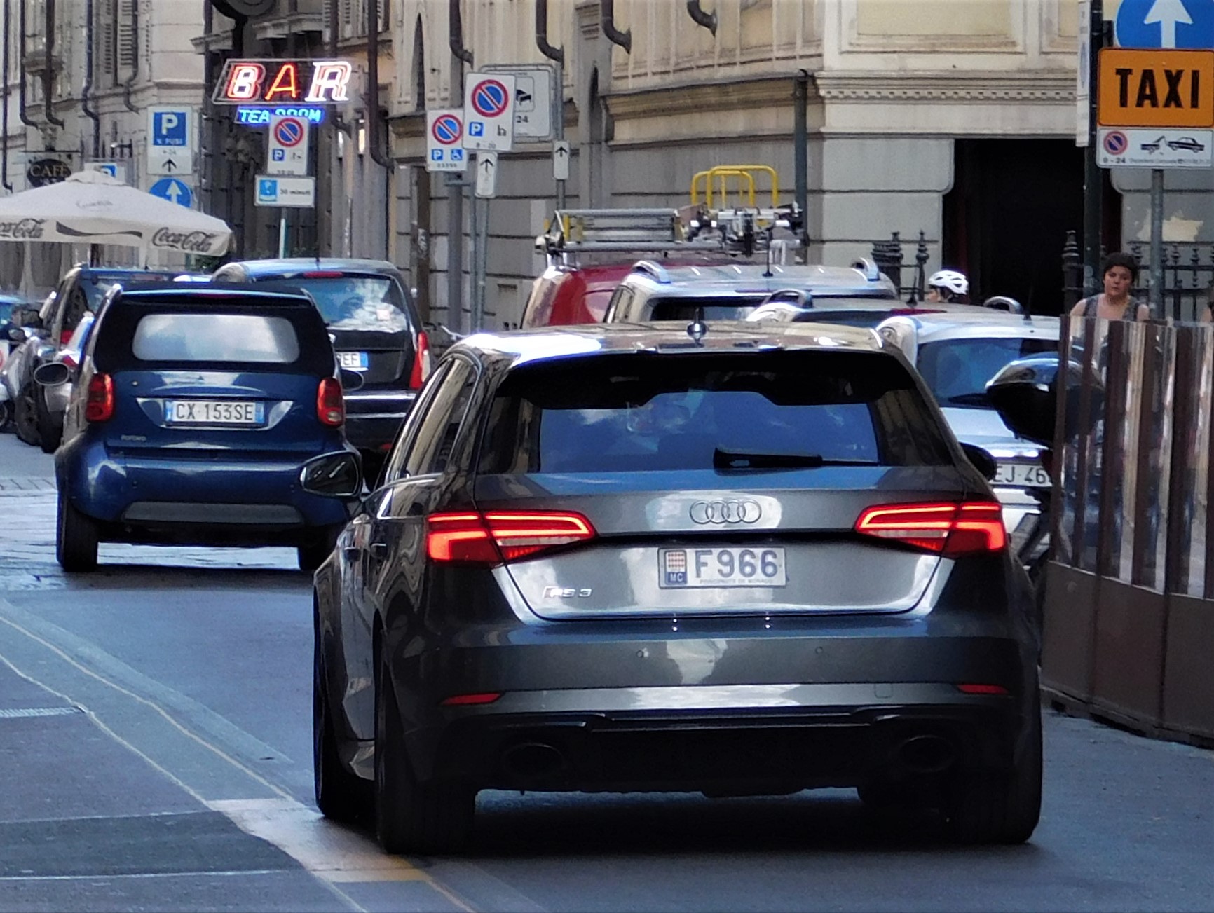 F966, Audi RS3 3rd gen Sportback (8VA/8VF), facelift, 2016–2021