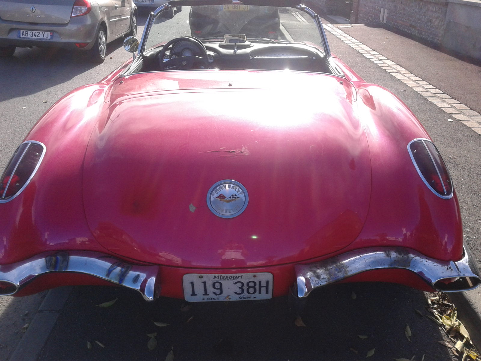 119 38H, Chevrolet Corvette 1st gen (C1; 67), 2nd facelift, 1957–1960