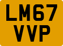 License plate of the United Kingdom, 2001 year system