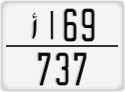 License plate of Morocco, Cars