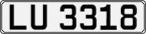 License plate of Norway, Trailers, motorcycles, special vehicles