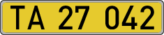 License plates of Spain, Diplomatic