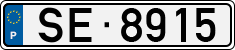 License plate of Portugal, Trailers