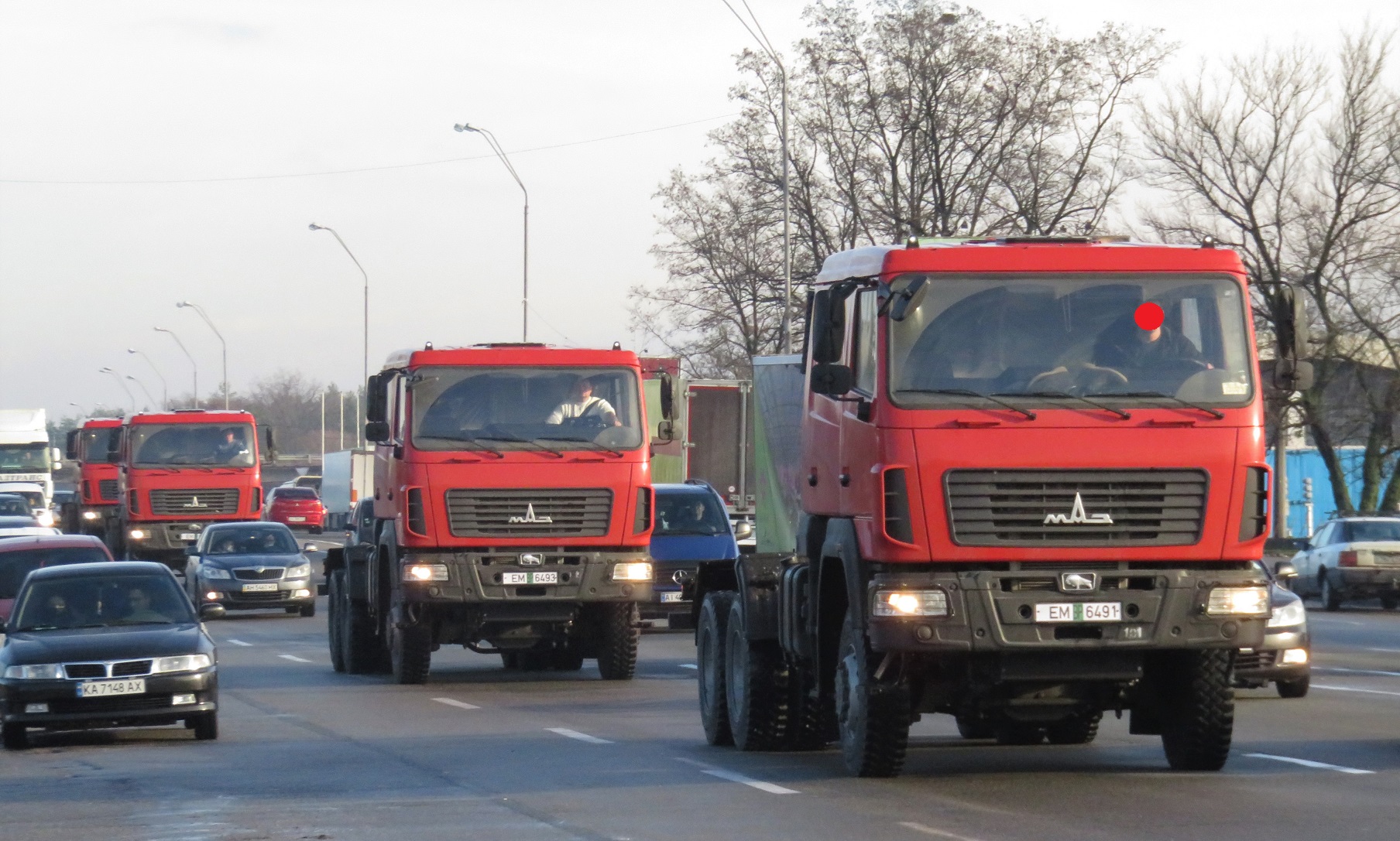 EM BP 6491, MAZ 6432 
