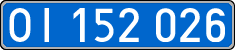 License plates of Spain, Diplomatic