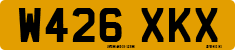 License plate of the United Kingdom, 1983 year system