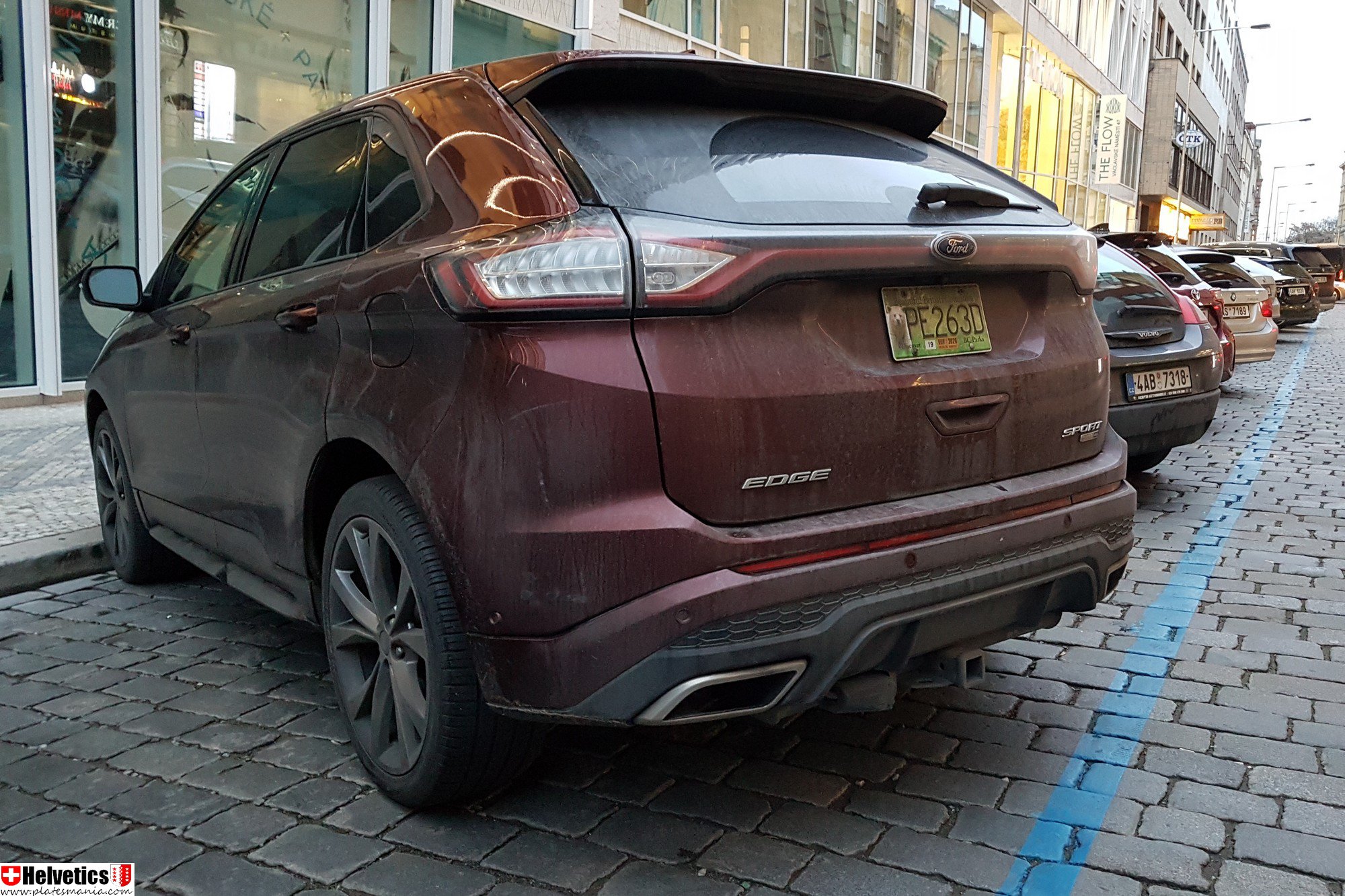 PE263D, Ford Edge 2nd gen (CD539), 2015–2019