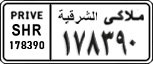 License plate of Egypt, Cars (1999)