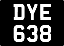 License plate of the United Kingdom, 1932 year system
