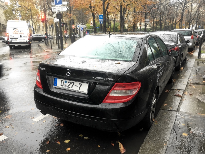 0 27-7, Mercedes-Benz C-Klasse 3rd gen Sedan (W204), 2007–2015