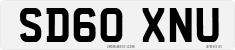 License plate of the United Kingdom, 2001 year system