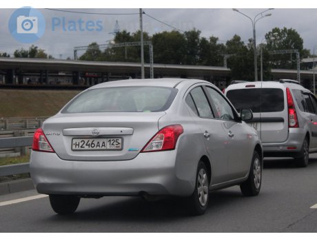 н246аа125, Nissan Latio