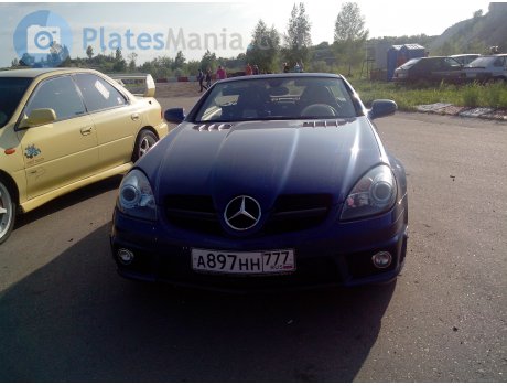 а897нн777, Mercedes-Benz SLK-Klasse