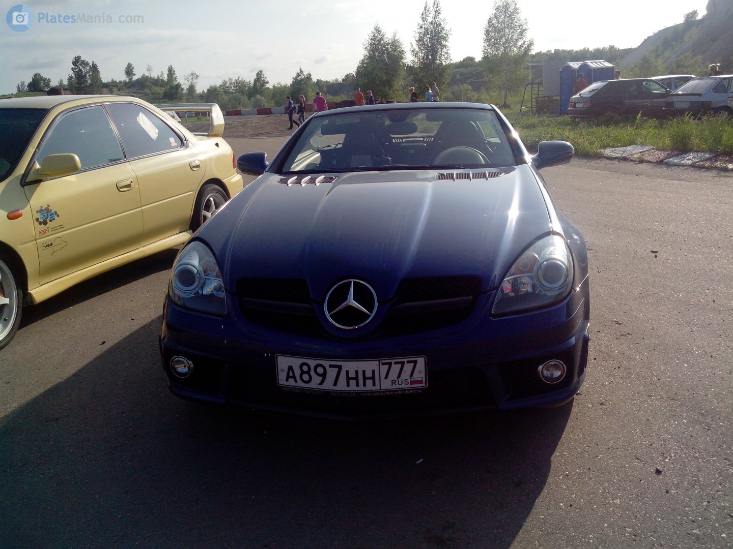 а 897 нн 777, Mercedes-Benz SLK-Klasse 2nd gen (R171), 2004–2011