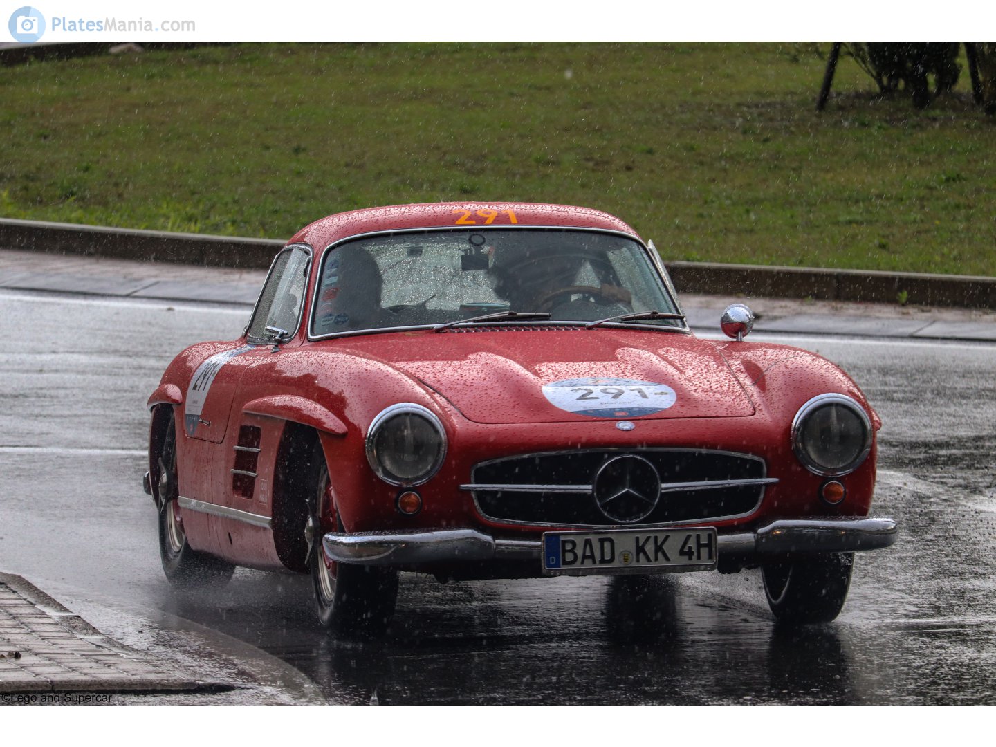 BAD KK 4 H, Mercedes-Benz SL-Klasse 1st gen 300 SL (W198), 1954–1963