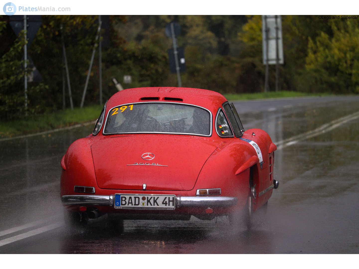 BAD KK 4 H, Mercedes-Benz SL-Klasse 1st gen 300 SL (W198), 1954–1963