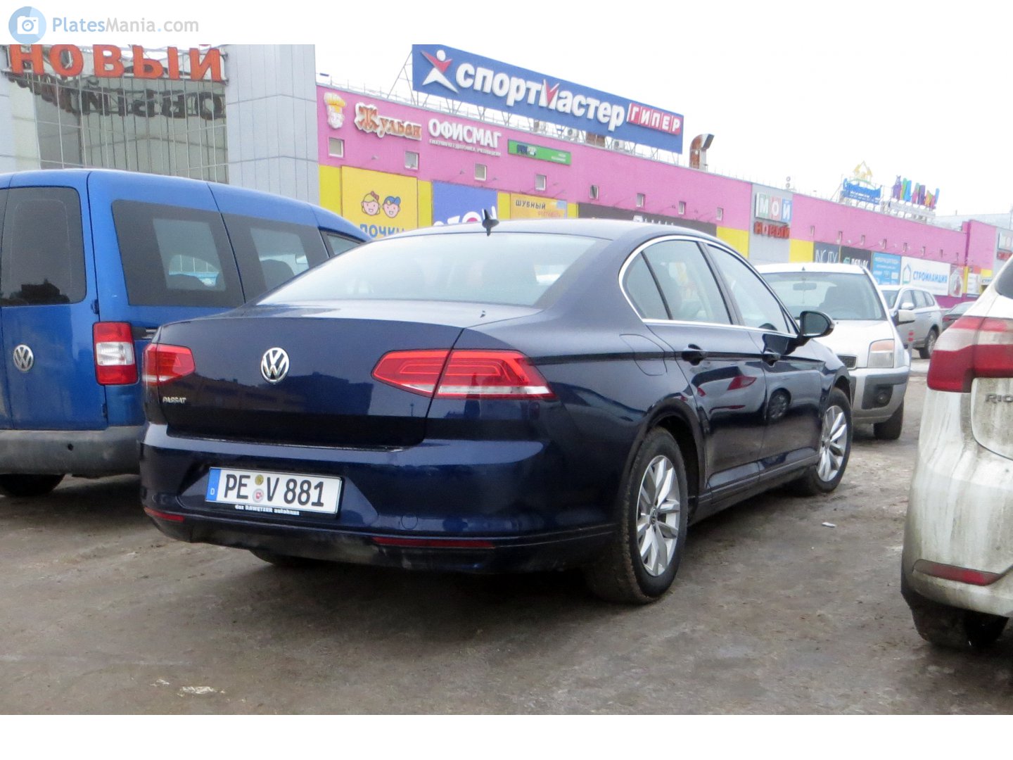 PE V 881, Volkswagen Passat 8th gen Sedan (B8; 3G), 2015–2022