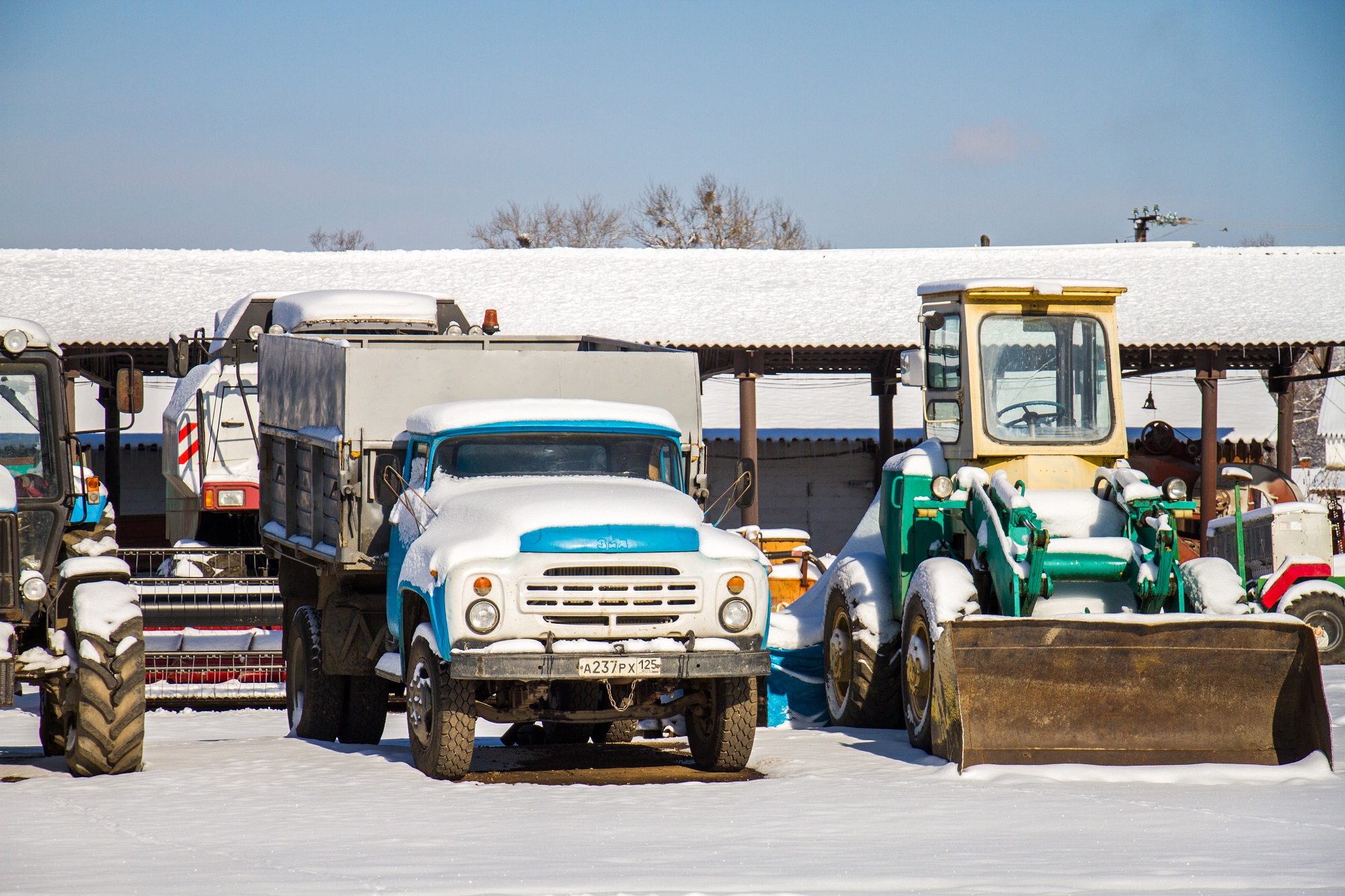 а 237 рх 125, ZIL 130 ММЗ-554, 1972–1995
