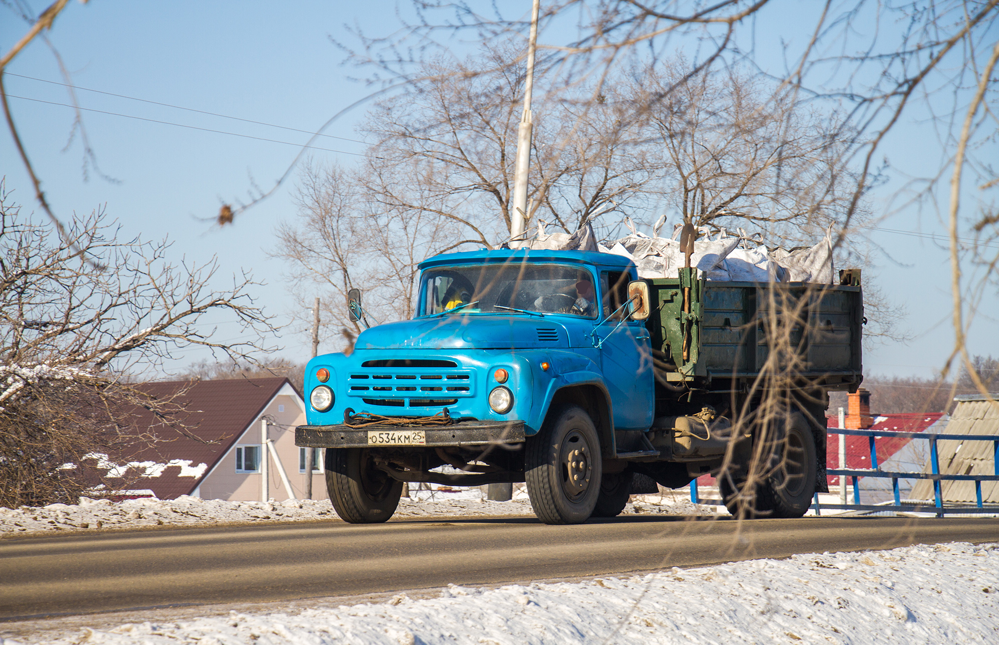 о 534 км 25, ZIL 130 ММЗ-554, 1972–1995