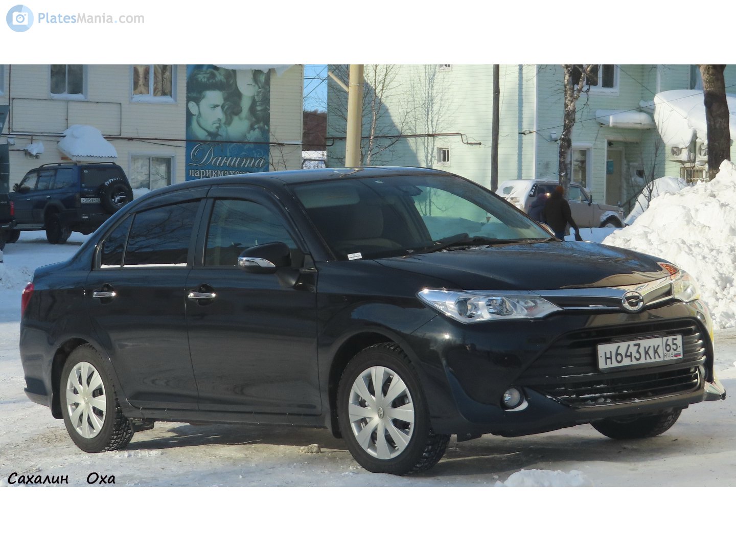 н 643 кк 65, Toyota Corolla Axio 2nd gen (E160), facelift, 2015–